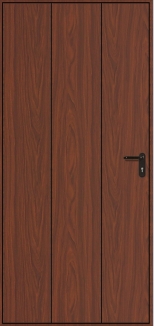 Hormann Vertical Decograin Side Door - Vertical Decograin